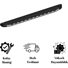 Autostep Chery Omoda 5 Pro Max Araca Özel 3 Ayaklı Yan Basamak