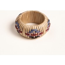 Lotus Bambu Peçete Halkası 5 cm Renkli