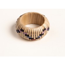 Lotus Bambu Peçete Halkası 6 cm Renkli