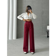 Arzu Has Butik Yeni Sezon Yüksek Bel Palazzo Pantolon