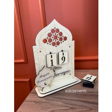 Eska Events Ramazan Takvimi Ahşap Imsakiye Dekoratif 02