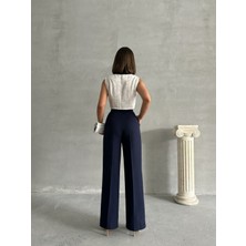 Arzu Has Butik Yeni Sezon Yüksek Bel Palazzo Pantolon