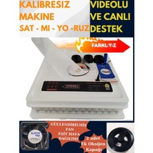 Tosbai Evonest Kuluçka Makinesi 110-130 Tavuk Yumurtalı 5 Programlı Nem Göstergeli (Ücretsiz Danışmanlık Hizmeti)