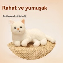Love Chen 30CM Kedi Bebek Uzanmış Yavru Kedi Bebek (Yurt Dışından)