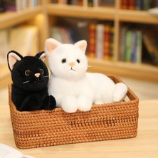 Love Chen 30CM Kedi Bebek Uzanmış Yavru Kedi Bebek (Yurt Dışından)