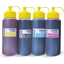 Canon E3640,TR4550,MG2556,G3480 Için 4 Renk 500ML Photoink Mürekkep