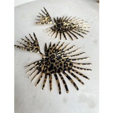 Deniz Kestanesi,leoparlı Küpe