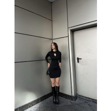 Civarda Moda Straplez Sandy Kumaş Şortlu Prenses Etek Mini Kloş Elbise