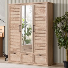 Gardırop, Polo 3 Kapaklı Çekmeceli Dolap