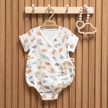 Tiffany Baby Müslin Caravan Theme Kruvaze Body 61022