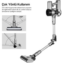 SVC-8621 Bldc Motorlu Dikey Kablosuz Şarjlı LED Aydınlatmalı Süpürge