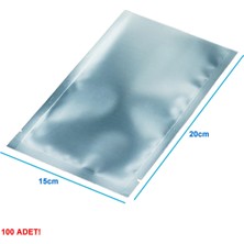 Robiz Antistatik Poşet 15x20cm 100 Adet Su Toz Geçirmez Koruyucu Esd Metalize Torba Çanta Elektronik Devre Malzeme Saklama