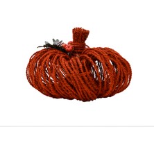 Yargıcı Jüt İp Dekoratif Balkabağı (30x30 cm)