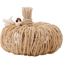 Yargıcı Jüt Dekoratif Balkabağı (25x25 cm)