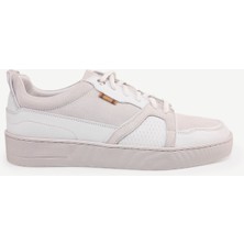 Yargıcı Deri-Süet Detaylı Sneaker