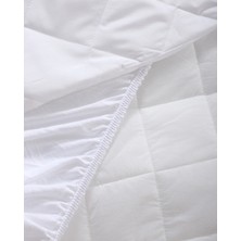 Moniva Home Pamuklu Kapitone Fitted Yatak Koruyucu Alez Tek Kişilik Çift Kişilik Battal Boy