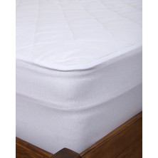 Moniva Home Pamuklu Kapitone Fitted Yatak Koruyucu Alez Tek Kişilik Çift Kişilik Battal Boy