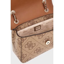 Guess Izzy 4g Logolu Zincir Askılı Çanta HWOS8654190 Bayan Çanta HWOS86 54190 Ltl
