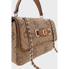 Guess Izzy 4g Logolu Zincir Askılı Çanta HWOS8654190 Bayan Çanta HWOS86 54190 Ltl