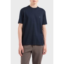 Emporio Armani % 100 Pamuk Regular Fit Bisiklet Yaka T Shirt Erkek T Shirt EM000983 AF13669 UB118
