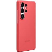 Samsung Galaxy S25 Ultra Kırmızı Silikon Kılıf