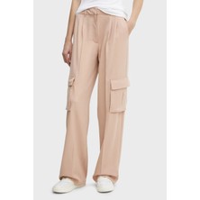 Guess Matea Regular Fit Yüksek Bel Bol Paça Kargo Pantolon W5RB41WGX02 Bayan Pantolon W5RB41 WGX02 F6K9