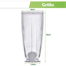 Lumin Essence Kobold Vk7 Elektrikli Süpürge Tipi Fp7 Için Toz Torbası Seti Alanınızı Temizleyin ve Tazeleyin (Yurt Dışından)