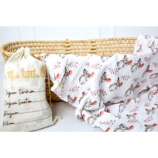 The Little Leo Koala Düşleri 4 Katlı Müslin Bebek Battaniyesi/ Müslin Örtü