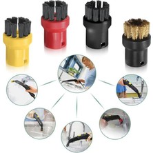 Aiorwel Karcher Easyfix Sc2 Sc3 Sc4 Sc5 Buharlı Temizleyici Zemin Bezi Yuvarlak Fırça Pencere Nozulu Kazıyıcı Buharlı Temizleme Parçaları (Yurt Dışından)