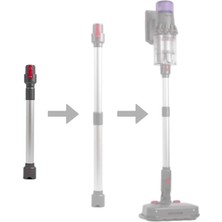 Aiorwel Dyson V7 V8 V10 V11 V15 Elektrikli Süpürge Dyson Aksesuarları Için Teleskopik Boru 45 Cm'den 70 Cm'ye Uzatılabilir (Yurt Dışından)