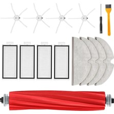 Aiorwel Xiaomi Roborock Q7 Max,q7 Max+,q7 Plus,t8 Hepa Filtre Ana Yan Fırça Bez Parçaları Elektrikli Süpürge Aksesuarları (Yurt Dışından)