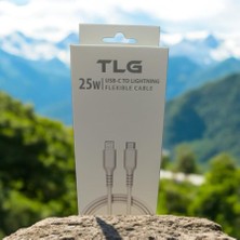 TLG Lightning Type-C USB Kablo Hızlı Şarj Kablosu 25W