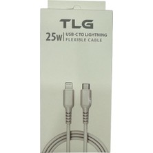 TLG Lightning Type-C USB Kablo Hızlı Şarj Kablosu 25W