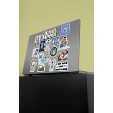 Major Selection Lionel Messi Sticker Seti | Laptop Notebook Telefon Etiket Journal