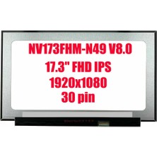 Afila N173HCE-E3C Rev.c1 Notebook LCD Ekran, Panel (17.3" Slim LED Mat)