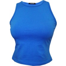 Ceylen Sıfır Kol Crop Tişört