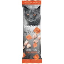 Pro Choice Softy Bites Tavuklu ve Somonlu Yumuşak Kedi Ödül Maması 10 gr