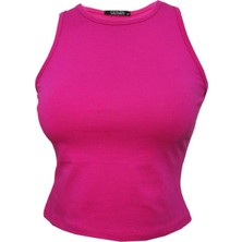 Ceylen Sıfır Kol Crop Tişört