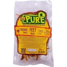 Delibon Pure Kurutulmuş Tavuk Ayağı Köpek Ödülü 100 gr