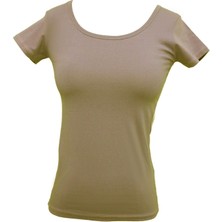 Ceylen Ön Arka U Yaka Tişört