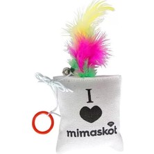 Eastland Parmağa Takılan Tüylü Peluş Kedi Oyuncağı 8x9 cm