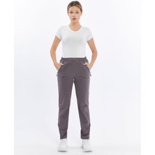 Mapamyumco Quick Dry Kadın Trekking Pantolon-Füme