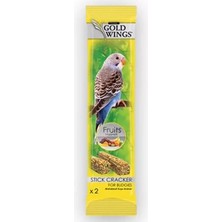 Gold Wings Classic Meyveli Muhabbet Kuşu Krakeri 2 Adet