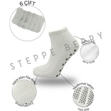 Steppe Berry 6'lı Kadın Pilates Yoga Çorabı