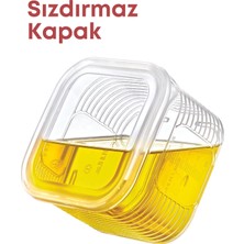 Grimor Life 7 Parça Sızdırmaz Hava Almaz Saklama Kabı Seti-kahvaltı Piknik Seti-derin Dondurucu Ve Mikrodalga
