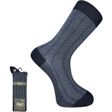 Pro Çorap Rambutan Modal Erkek Çorabı Lacivert (18132-R3)