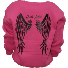 Unisex Oversize Sewatshirt(Darkangel)Baskılı