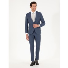 Cacharel Erkek Mavi Slim Fit Takım Elbise 50265116-VR036