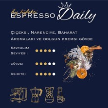 Espresso Daily Çekirdek Kahve – 1000G, 18/19 Elek, Yüksek Kalite, Orta Kavrulmuş, Taze ve Aromatik