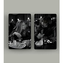 Major Selection Sevgililere Özel 2'li Behzat ve Esra Kredi Kartı Sticker Kaplama